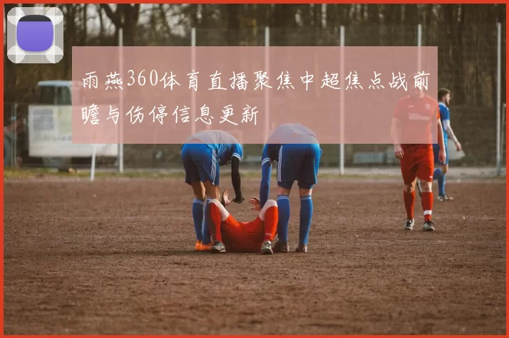 雨燕360体育直播聚焦中超焦点战前瞻与伤停信息更新